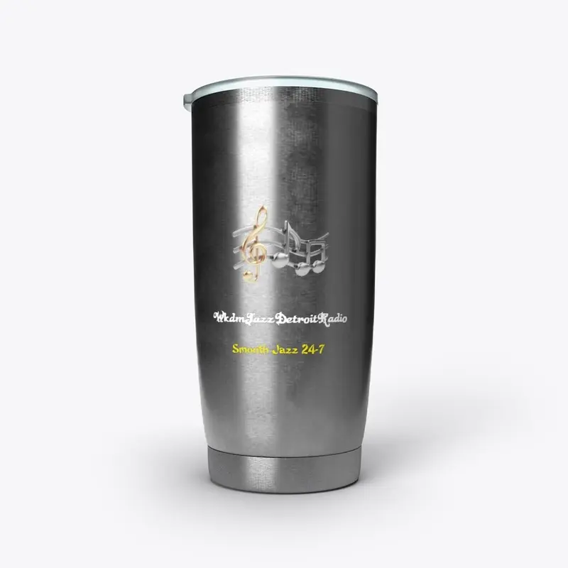 WKDMJAZZDETROITRADIO TRAVEL TUMBLER